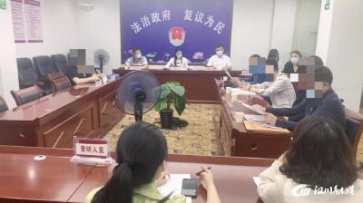 【司法局】组织年轻干部旁听行政复议案件听证会