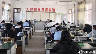 【教育局】汉川市2022年理化生实验操作考试顺利结束