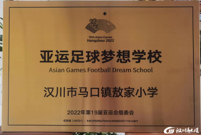 【马口】敖家小学入选“亚运足球梦想学校”