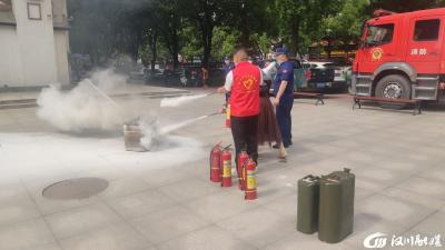 【综合】我市多部门开展减灾防灾宣传活动