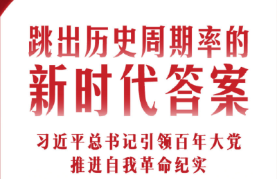 跳出历史周期率的新时代答案——习近平总书记引领百年大党推进自我革命纪实
