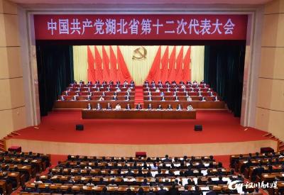 中国共产党湖北省第十二次代表大会胜利闭幕