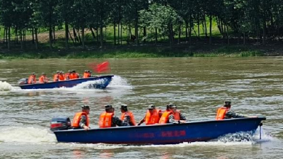 【水利局】加强民兵抢险训练 提升防汛应急能力