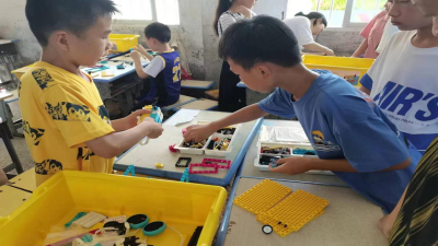 【沉湖】乐高“创新人才培养计划”公益活动走进刘洲小学