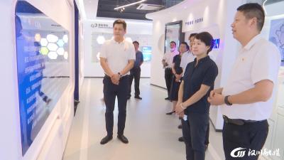 【视频】孝感市纪委副书记、监委副主任黄晶到我市调研