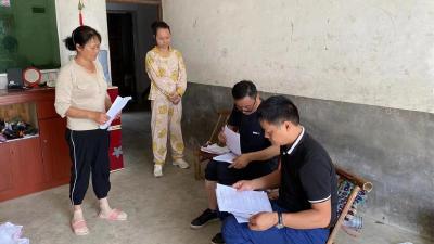 【垌塚】帮扶重病困难户 齐心协力渡难关