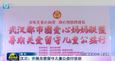 【孝感新闻】汉川：开展关爱留守儿童公益行活动