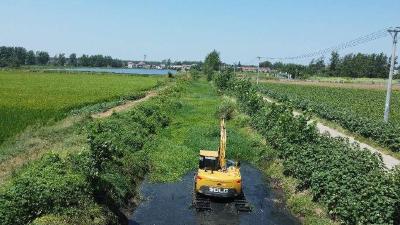 【湾潭】900亩稻田等来“救命水”