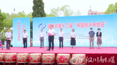 【视频】湖北第十三届“中国统计开放日”活动在汉川启动