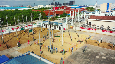 【视频】68名供电员工现场PK赛技能