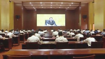 【视频】我市组织收听收看全国、全省、孝感市安全生产电视电话会议