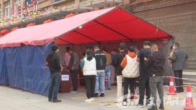 【视频】我市有序高效完成扩面核酸筛查演练