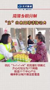 湾潭乡积分制“兑”出共同缔造新活力