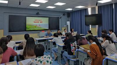 汉川市火猴山小学举行“青蓝工程”师徒结对仪式