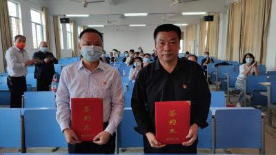 汉川电信分公司党总支与西江乡教育党总支举行结对共建启动仪式
