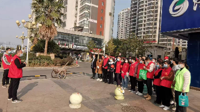 志愿服务 “共同缔造”美丽家园