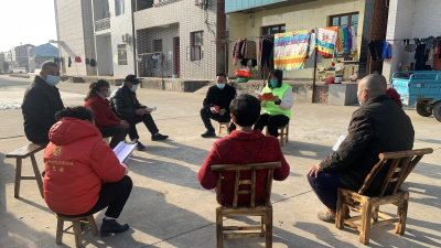 屋场院子会秒变宣讲课堂——湾潭乡齐心村开展“党的二十大精神大家谈”宣讲活动