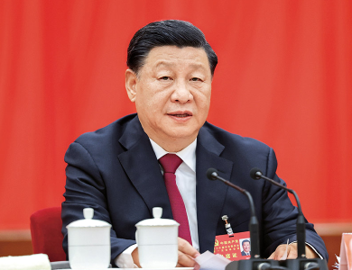 为实现党的二十大确定的目标任务而团结奋斗