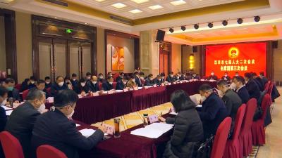 【视频】汉川市第七届人民代表大会第二次会议主席团举行第三次会议