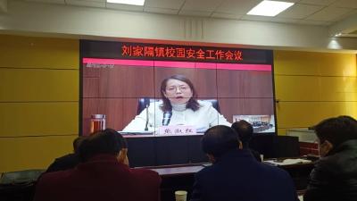 刘家隔镇召开春季校园安全工作会议