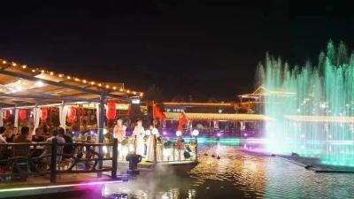沸腾汉川！这里有座“不夜城”~~