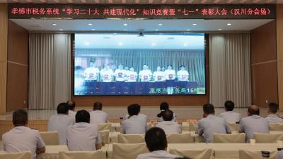 汉川税务局3单位13人获孝感市税务局2023年“七一”表彰