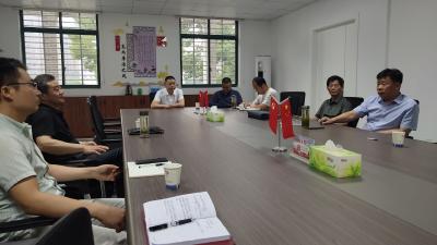 安陆市防汛抗旱指挥部来我市调研考察