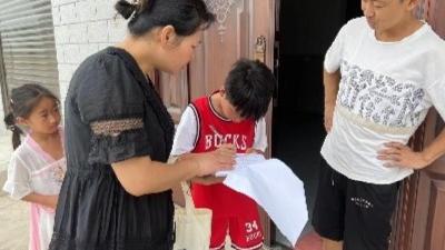 入户大走访  西江群众暑期安全有保障