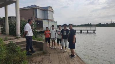 巡河查湖保安全，马鞍13个段面在行动