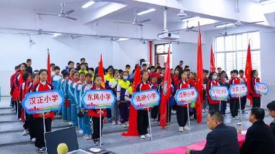 汉川经济开发区举行第十一届小学生乒乓球比赛