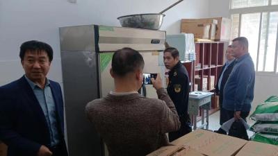 多部门联合检查 用心守护校园安全