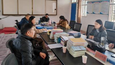 以检促学，分水同心小学凝心聚力上台阶
