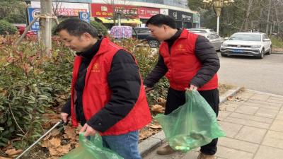 汉川市总工会开展“弘扬志愿精神 争做环境卫士”志愿服务活动