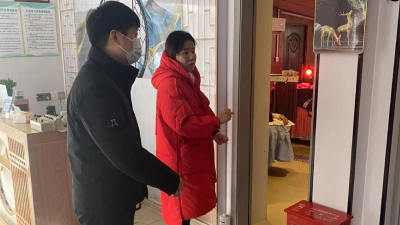 排查安全隐患 为残疾人保驾护航