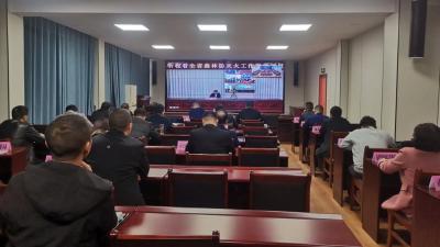 市应急局组织收听收看全省森林防灭火工作视频调度会