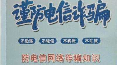 预防电信诈骗 共筑平安校园