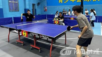 马口镇第六届“金马杯”中小学生乒乓球赛圆满落幕