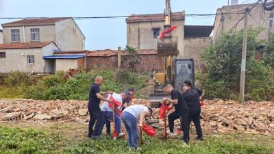 庙头镇瑞丰村村办场所奠基仪式圆满举行