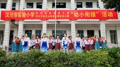 汉川市实验小学开展幼小衔接活动
