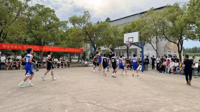 汉川市华严农场中学举行第26届篮球比赛