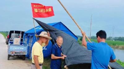 75岁脱贫户：防汛抢险也有我一份力