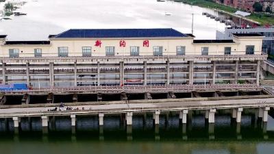 确保一方安澜 汉北河新沟船闸服务中心严阵以待防大汛抗大洪