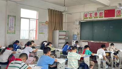 里潭乡胜一中心小学开展2023-2024学年第二学期期末考试