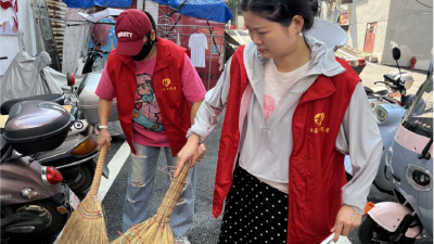 仙人位社区开展清洁家园行动