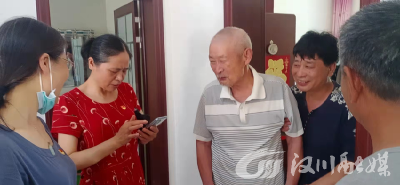 马口镇开展走访慰问退役军人活动