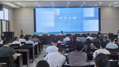 以案为鉴明敬畏  警示教育知底线