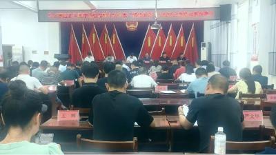 马口镇召开“清洁家园”行动百日攻坚部署会