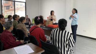 分水镇开展社会保障知识及反诈骗宣传活动