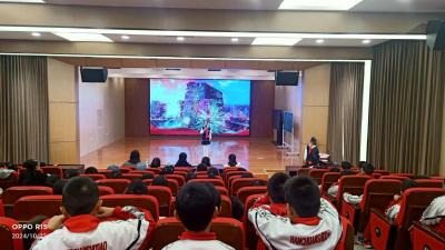 汉川市实验小学开展“品红色经典  筑信仰之基”主题演讲比赛