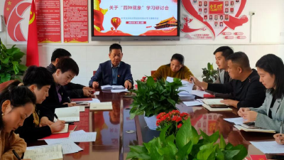汉川经济开发区东风小学开展“四种现象”学习大讨论